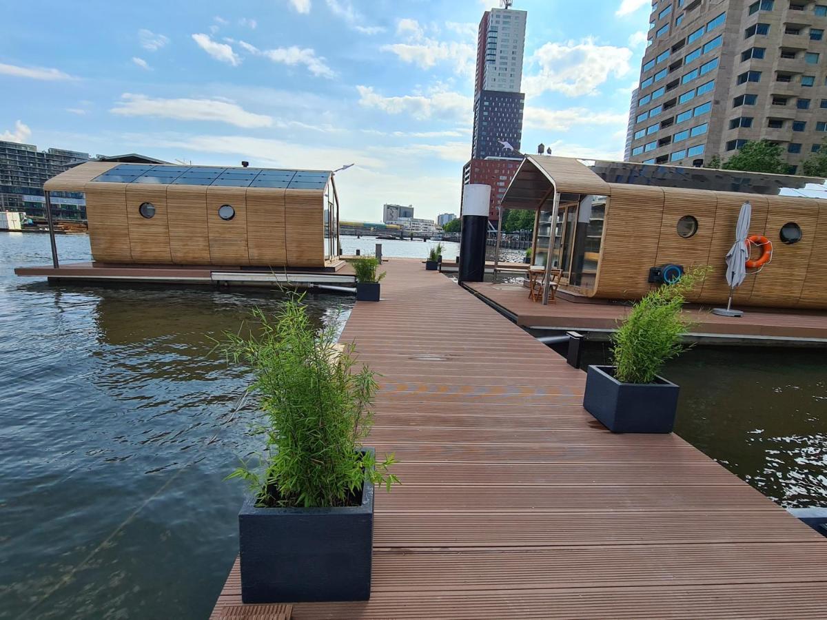 Wikkelboats At Floating Rotterdam Rijnhaven 빌라 외부 사진