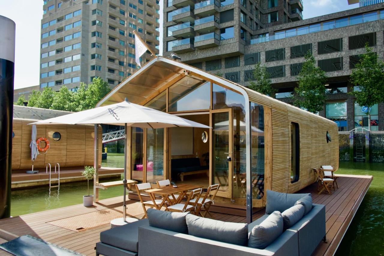 Wikkelboats At Floating Rotterdam Rijnhaven 빌라 외부 사진