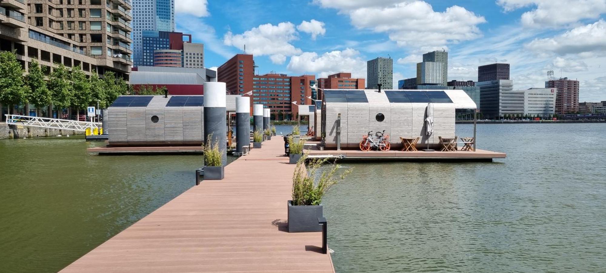 Wikkelboats At Floating Rotterdam Rijnhaven 빌라 외부 사진