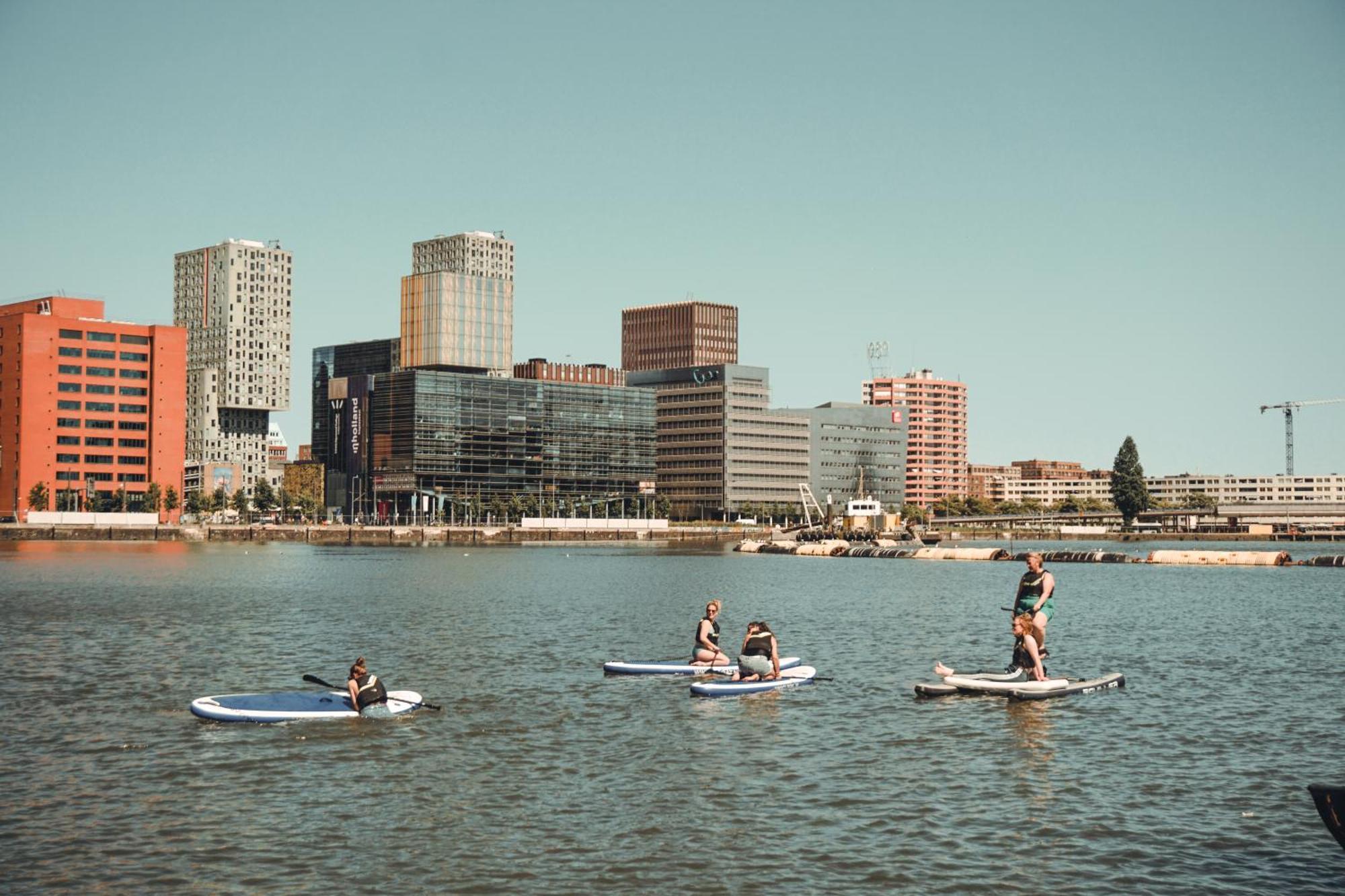 Wikkelboats At Floating Rotterdam Rijnhaven 빌라 외부 사진