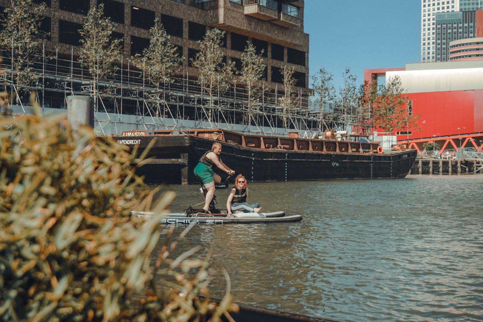 Wikkelboats At Floating Rotterdam Rijnhaven 빌라 외부 사진