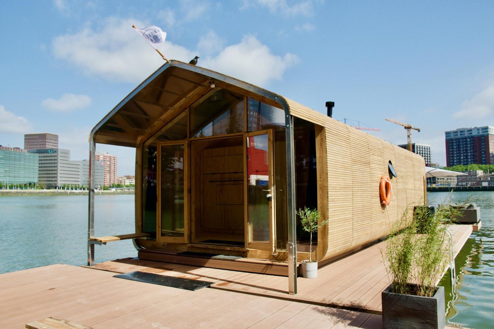 Wikkelboats At Floating Rotterdam Rijnhaven 빌라 외부 사진